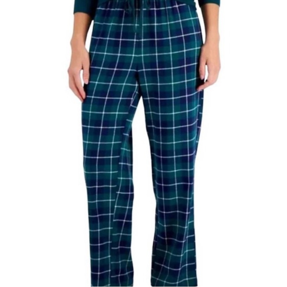 Charter Club Women’s Yarn Dyed Cotton Flannel Plaid Pajama Pants Size XXL NWT!